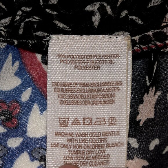 Free People Boho Blouse size Medium - Picture 7 of 9